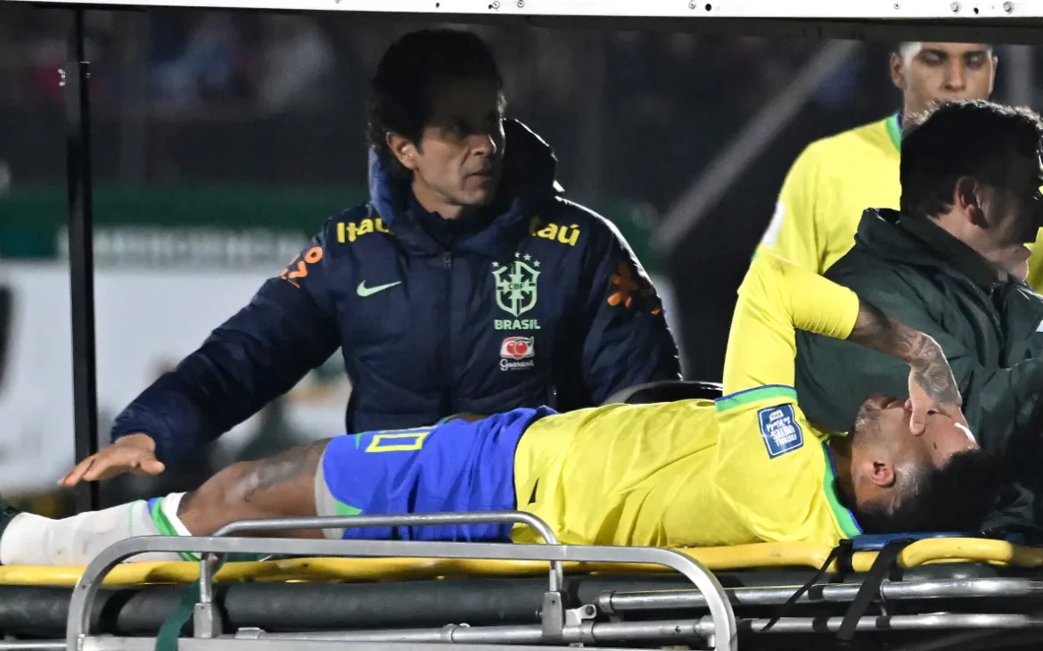 Neymar Jr. podría tener una “esguince importante” en la rodilla, según cuerpo médico