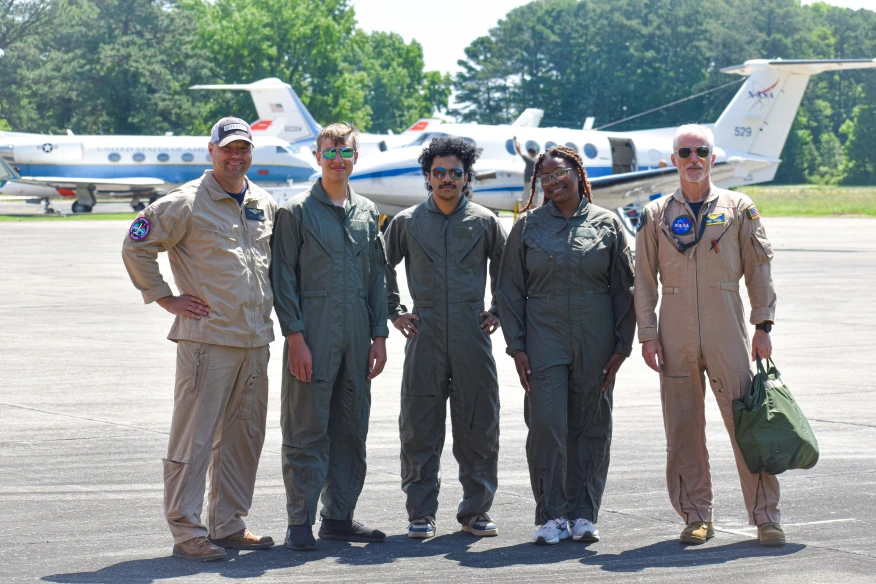 Programa de investigación aerotransportada para estudiantes realizado por primera vez en NASA Langley