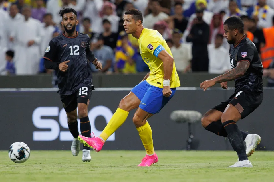 Cristiano Ronaldo regresó al gol en la goleada del Al Nassr ante Monastir