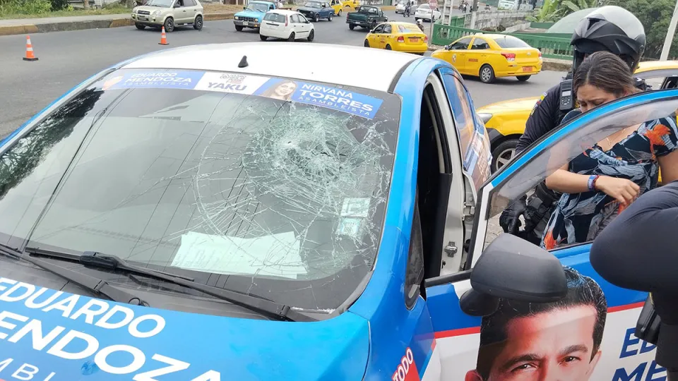 Tras el crimen de Villavicencio le disparan a una candidata al Parlamento