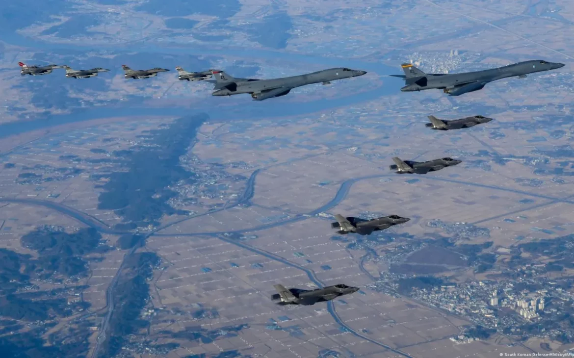 Corea del Sur y EE.UU. inician maniobras aéreas para reforzar capacidades de defensa frente a Corea del Norte
